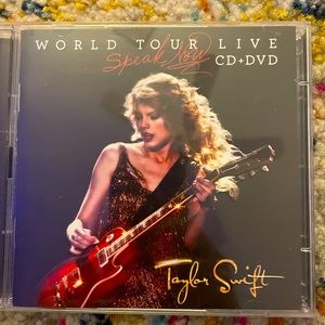 Taylor Swift Speak Now, World Tour Live CD & DVD No scratches